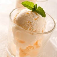 Apricot Zabaglione Ice Cream