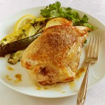 Roasted Chicken Breast with Prosciutto, Lemon & Nutmeg