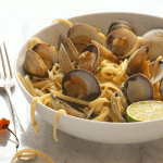 Spicy Turmeric & Habanero Clam Linguine