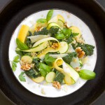 Kale & Summer Squash Salad with Quinoa & Lemon