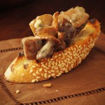 mushroom bruschetta