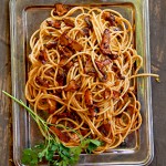 Chanterelle Bucatini alla Boscaiola
