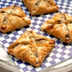 Mushroom, Goat Cheese & Mint Hand Pies