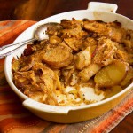 Potato, Apple and Onion Gratin