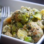 Potato Salad with basil and sorrel