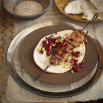 Chicken Skewer with Pomegranate