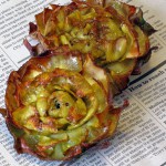 Baby Artichokes Fried in Olive Oil