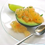 avocado and grapefruit salad