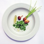 Baby Celery and Shitake Mushroom Salad with Lemon and Parmigiano-Reggiano