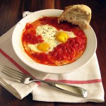 Baked Eggs In Tomato Sauce