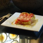 3 cheese baked polenta