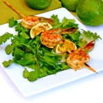 BBQ Shrimp with Ginger and Lime