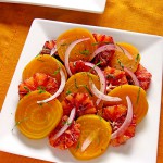 Golden Beets and Blood Orange Salad