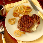 Sippity Sup makes Filet Mignon Stuffed with Blue Cheese