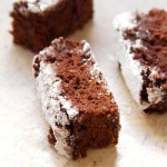 Double Chocolate Brownies with Ground Almonds & Espresso