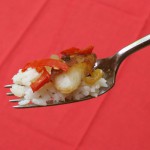 Pan Fried Catfish with Buttered Rice and Pickled Pepper Relish