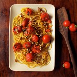 Charred Cherry Tomato Pasta with Alpeppo Pepper