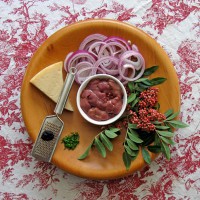 ingredients for chicken liver pasta