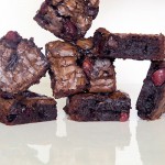 Bittersweet Chocolate-Cherry Brownies