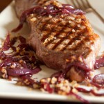 Coulotte Steak with Wine Braised Onion & Horseradish Breadcrumbs