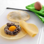 Raviolo with Egg Yolk in Sage Brown Butter Sauce