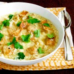 Garlic and Rosemary Bread Soup