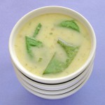 Green Garlic Soup with Sorrel