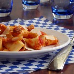 Pasta alla'Amatriciana with Guanciale