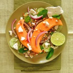 Melon and Cucumber Salad with Feta Cheese