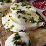 marinated mozzarella