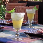 Orange Basil Rum Punch
