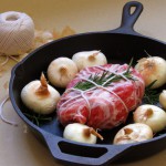 Pancetta-Wrapped Roast Pork Loin Chop