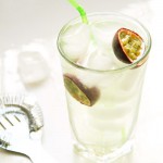Thai Basil Infused Passionfruit Collins