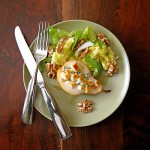 Baked Pear & Gorgonzola Salad