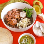 Black Bean Chili with Chipotle Braised Pork