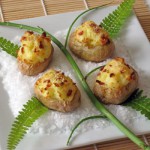 Twice Baked Truffled Potato Boats