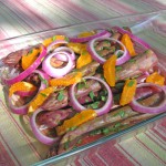 Purple Asparagus Salad with Orange and Tarragon