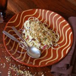 Spaghetti with Ricotta and Radicchio