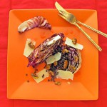 grilled radicchio wedge salad