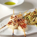 Grilled Scallops with Fennel