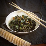 Wakame Wonder Salad with Leaf Organics House Dressing