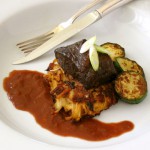 Zinfandel Braised Short Ribs with Neeps and Tattie-Cakes