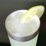 Silver fizz with gin