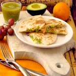 Sippity Sup's Squash Blossom Quesadillas