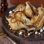 Conchiglioni with Balsamic Glazed Sweet Onions & Gorgonzola