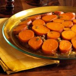 Sweet Potato & Onion Upside Down Gratin