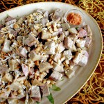 Coconut Baked Taro with Macadamia Nuts