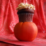 Baked Bean and Tomato Cupcakes