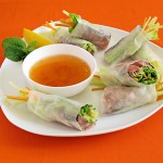 Tuna Tataki Vietnamese Summer Rolls