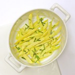 Roasted Yellow Wax Beans with Mint